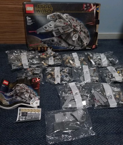 Lego star wars millennium - star,