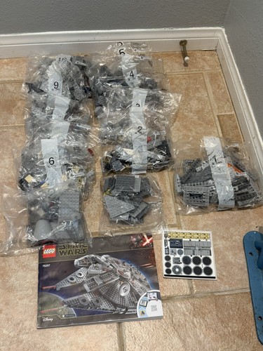 Lego star wars millennium - star,